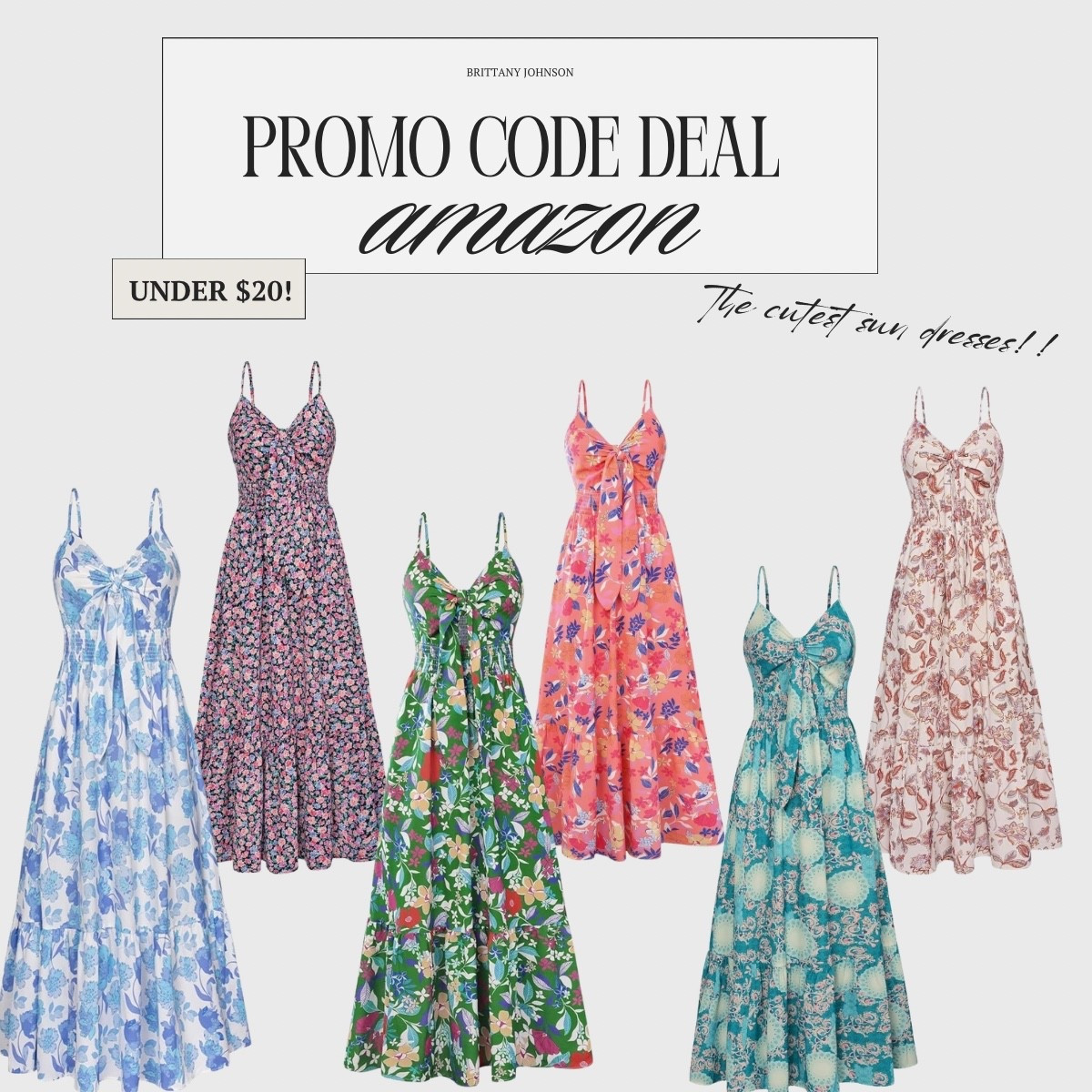 These sundresses are EVERYTHING for summer ☀️🌸

Use code: 8EVJ6Q3P for 50% OFF 🛍️

#LTKMidsize #LTKSeasonal #LTKmorningroutine