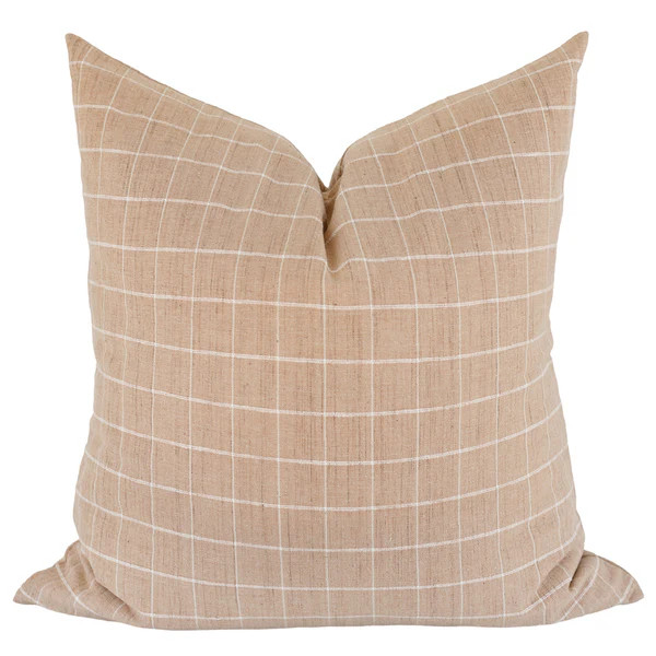 Austin Pillow Cover | Laurel & Blush