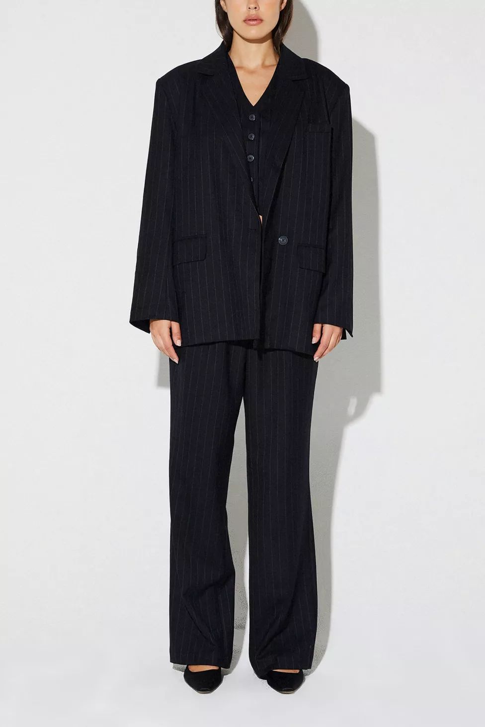 Neuw Pinstripe Vest | Urban Outfitters (US and RoW)