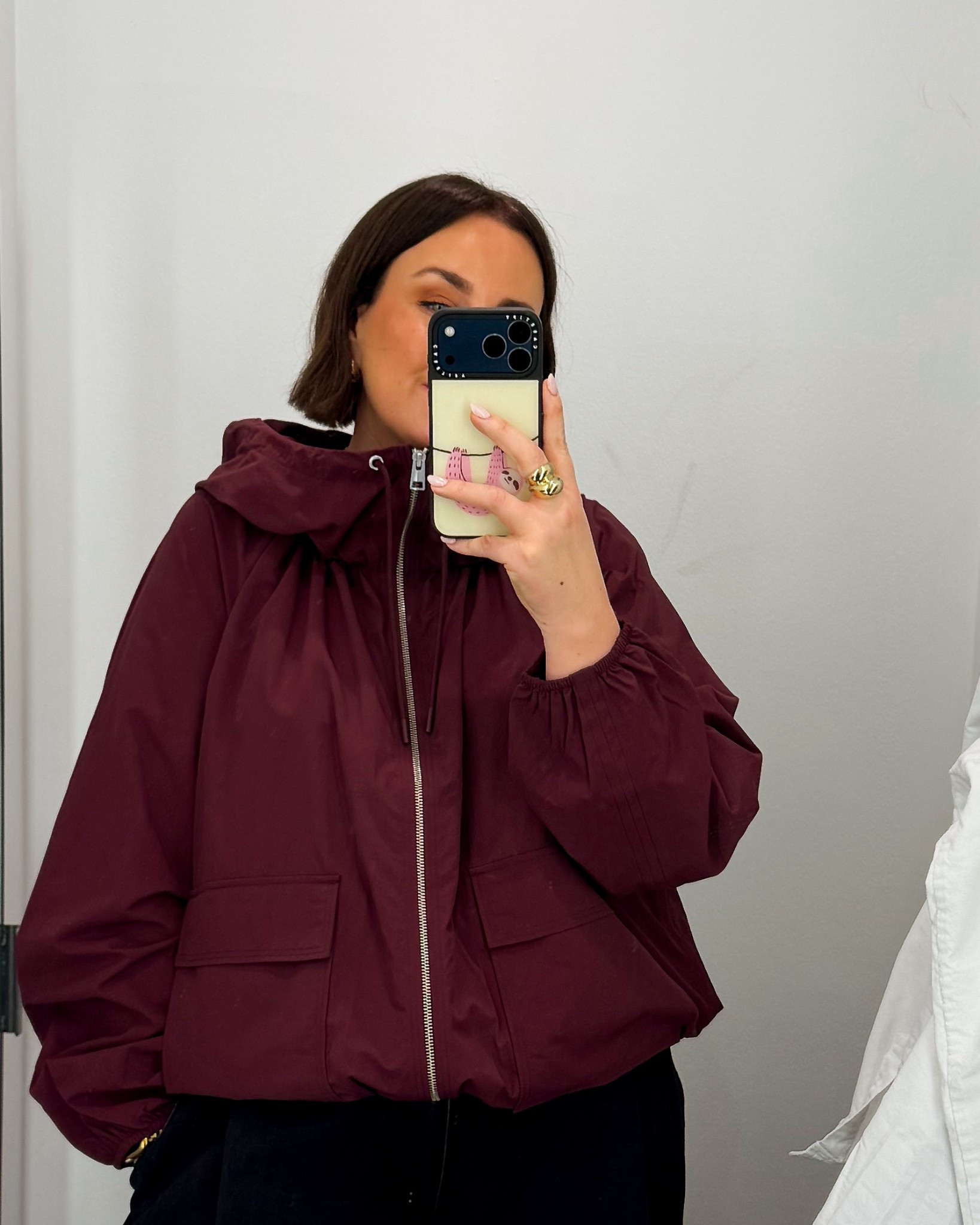 Feeling the 🍇 

Jacket is a medium. I think I need a small. 
Stipe top is large
Burgundy rugby top is medium. 

#LTKstyletip #LTKspring #LTKeurope
