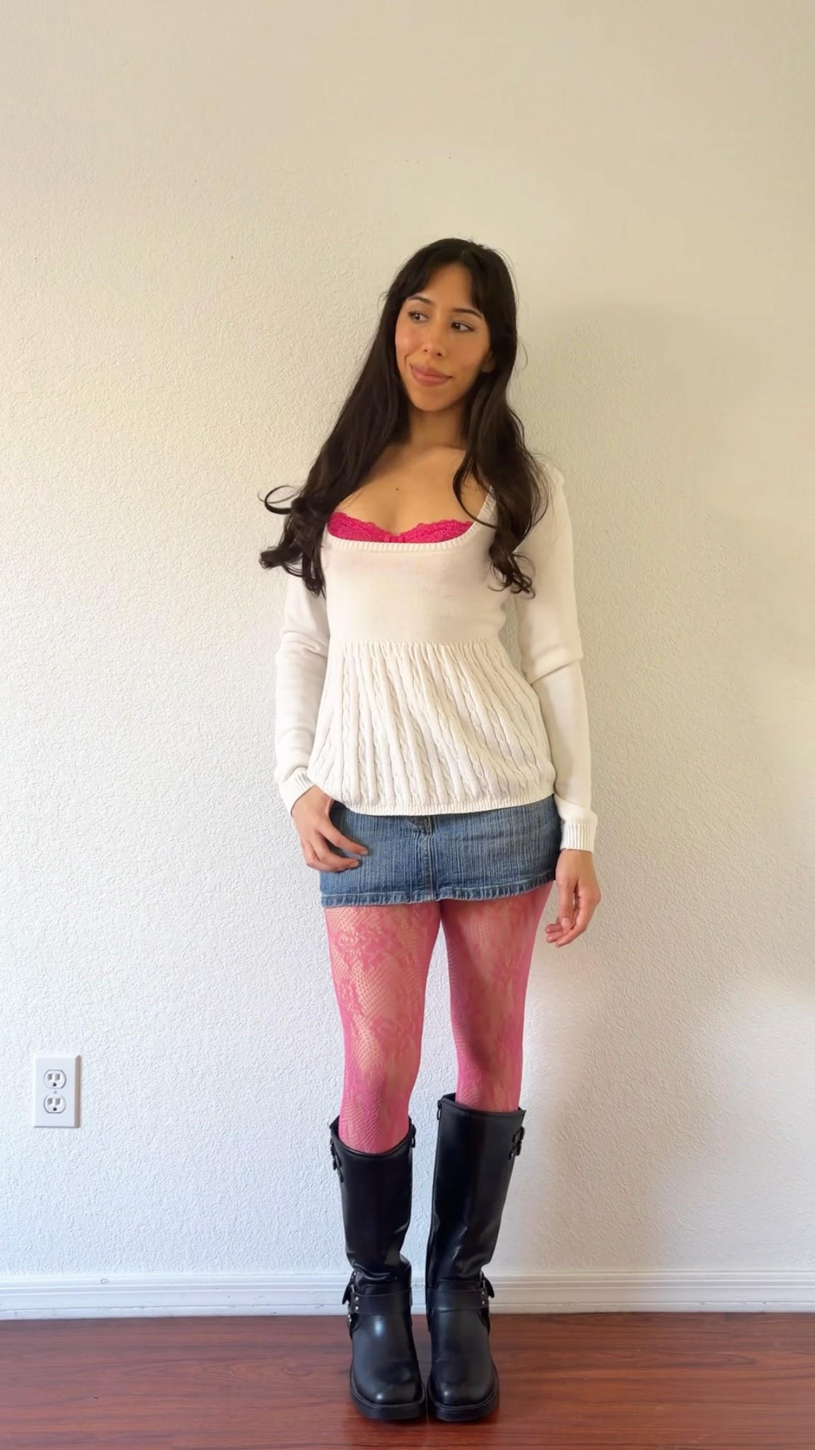 Valentine’s Day outfits: top old hollister, skirt old brandy 