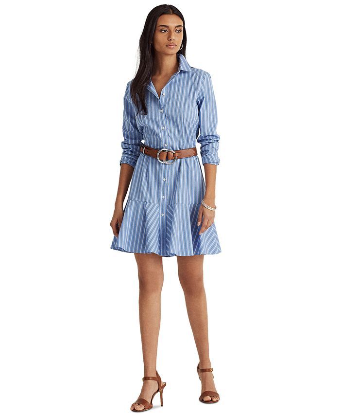 Drop-Waist Shirtdress | Macys (US)