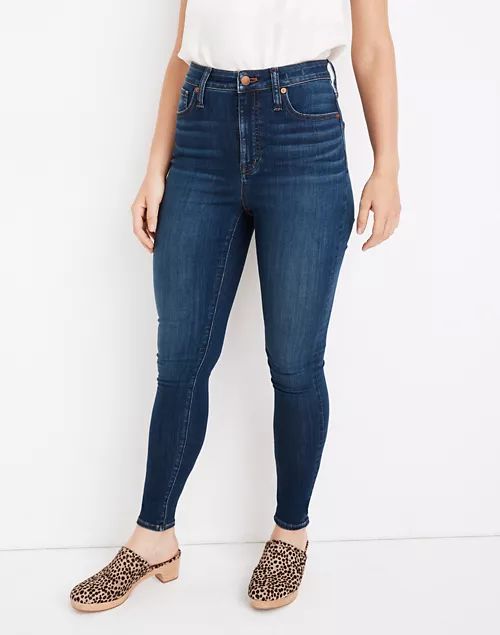Curvy High-Rise Skinny Jeans in Sussex Wash: TENCEL™ Denim Edition | Madewell