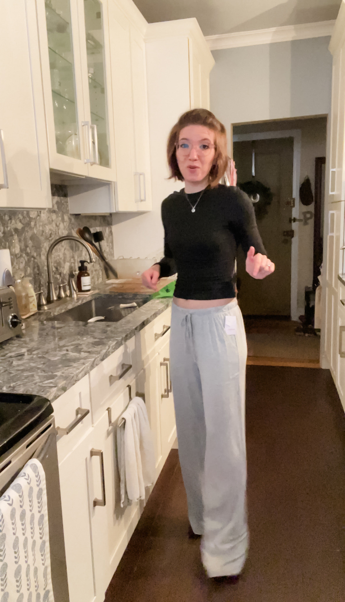 Long sleeve tee: TTS
PJ pants: TTS, if between or you want them to fit a little looser, go up a size. I’m wearing a small in this color. They also come in red for Christmas!

Christmas PJs | Christmas pajamas 

#LTKHome #LTKCyberWeek #LTKSaleAlert