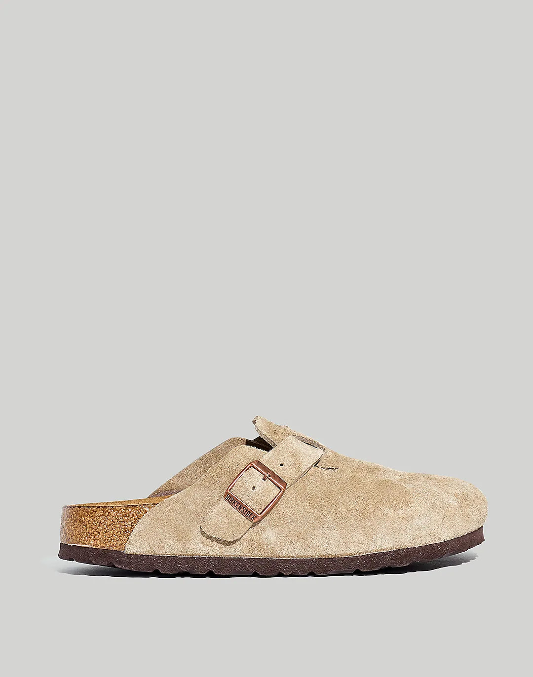 Birkenstock® Boston Suede Soft Footbed Clogs | Madewell