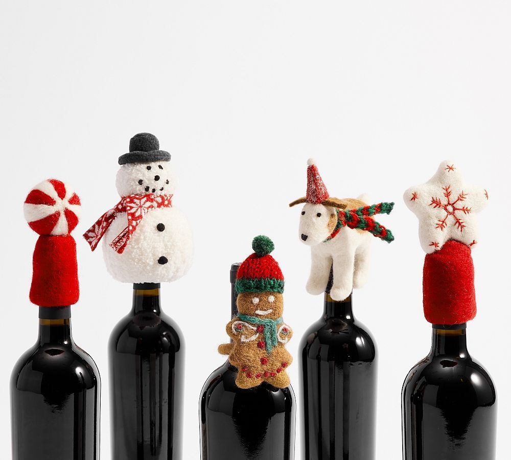 Holiday Wine Topper Collection | Pottery Barn (US)