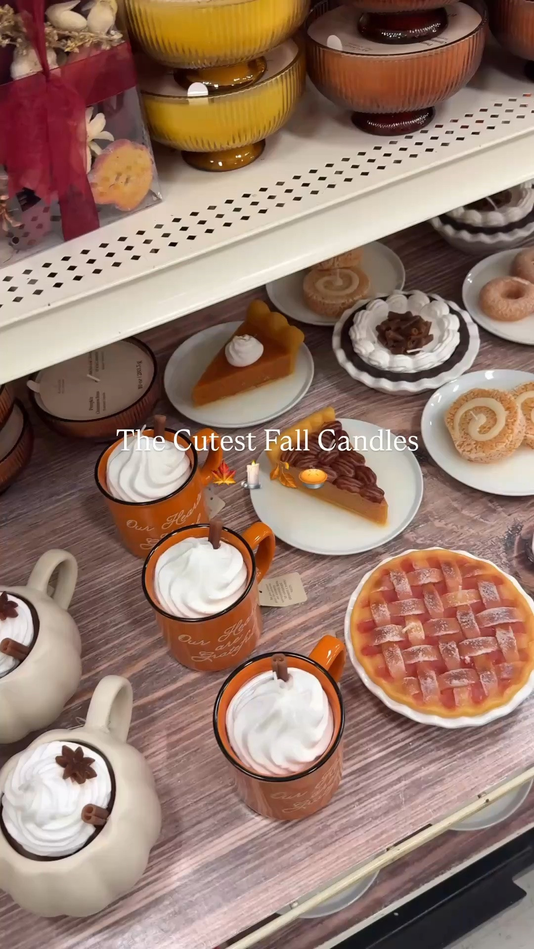 How cute are these @Michaels 🍁🕯️🍂🥧

#LTKSeasonal #LTKHome #LTKSaleAlert