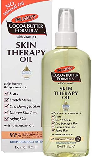Palmer's Cocoa Butter Formula Skin Therapy Body Oil Moisturizer for Scars and Stretchmarks, 5.1 Ounc | Amazon (US)