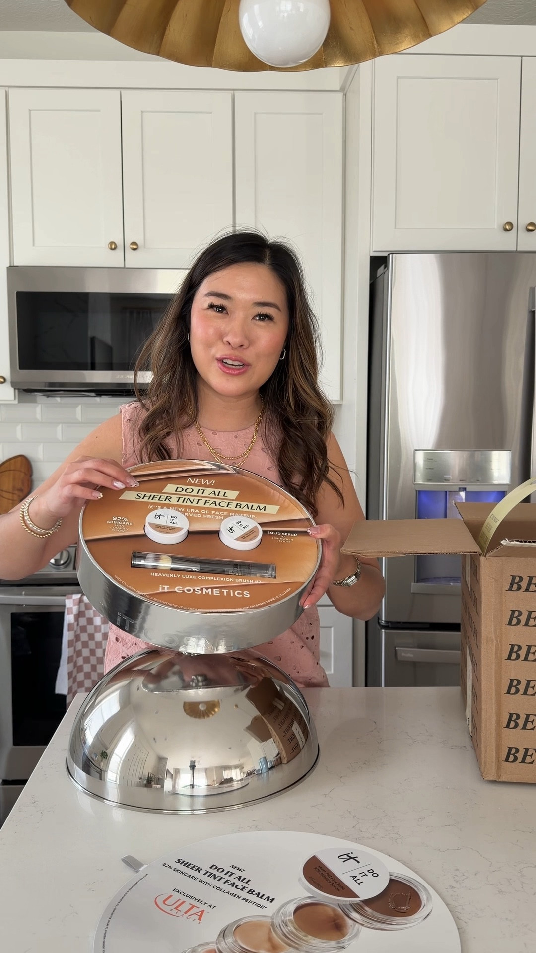 New IT Cosmetics sheer tint face balm
Top: Medium 