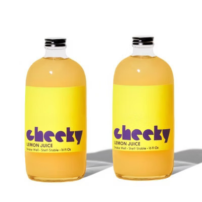 Cheeky Cocktails 100% Lemon Juice, 16 Fl Oz (Pack of 2) | Target