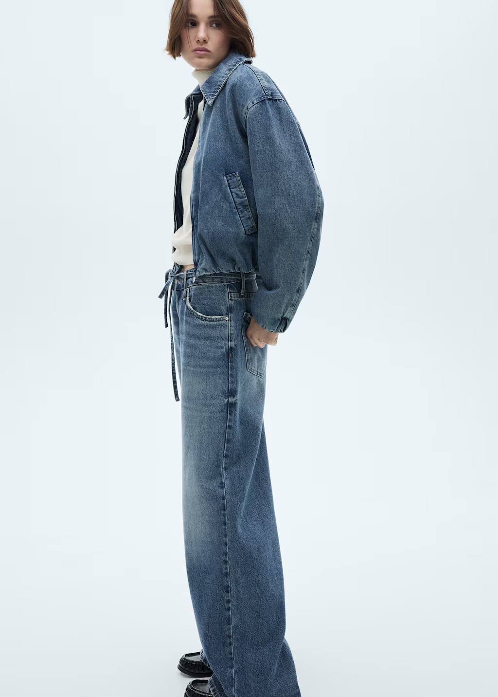 Pocketed denim jacket - Women | MANGO USA | Mango (US/MX/AU)