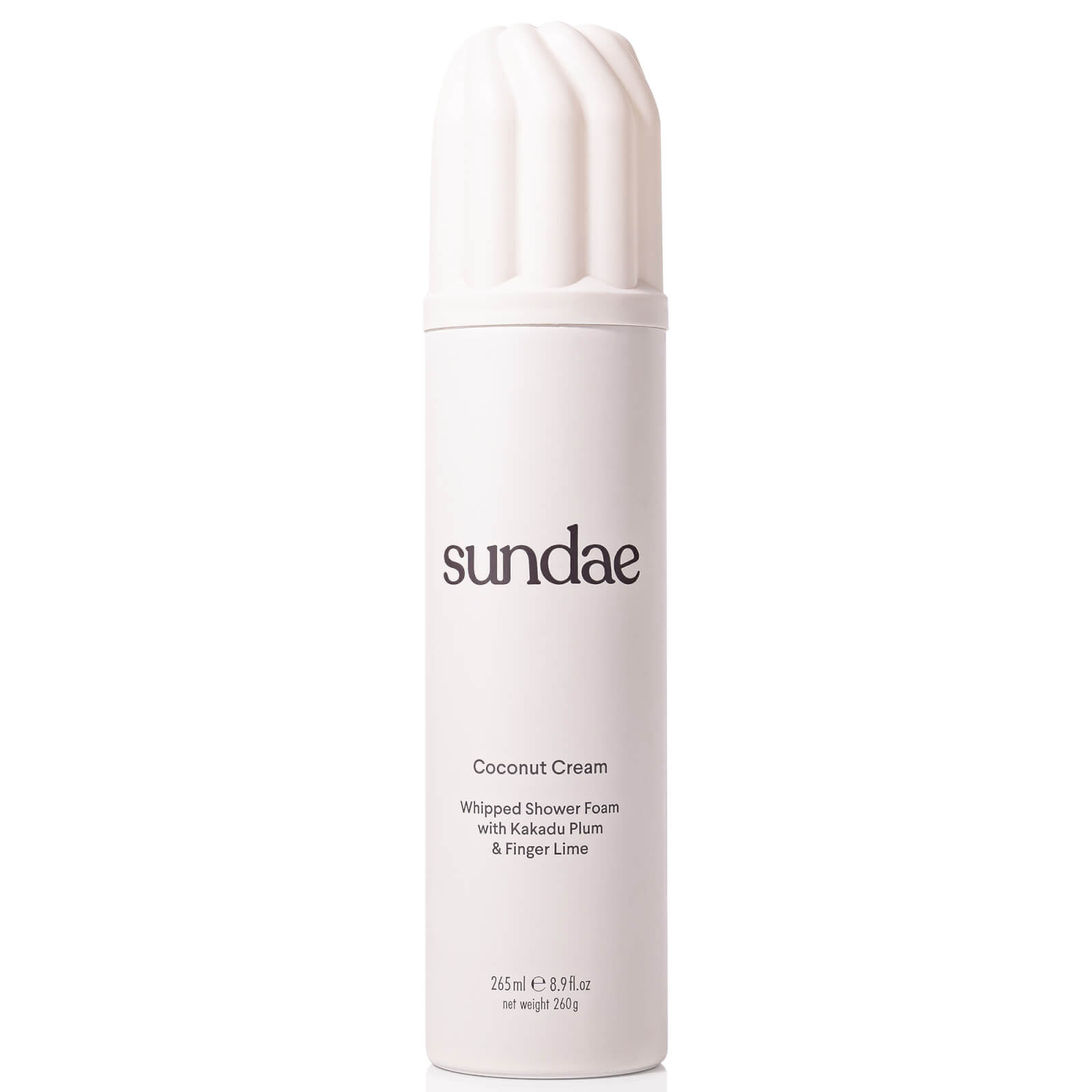 SUNDAE Coconut Cream Whipped Shower Foam 260ml | Cult Beauty