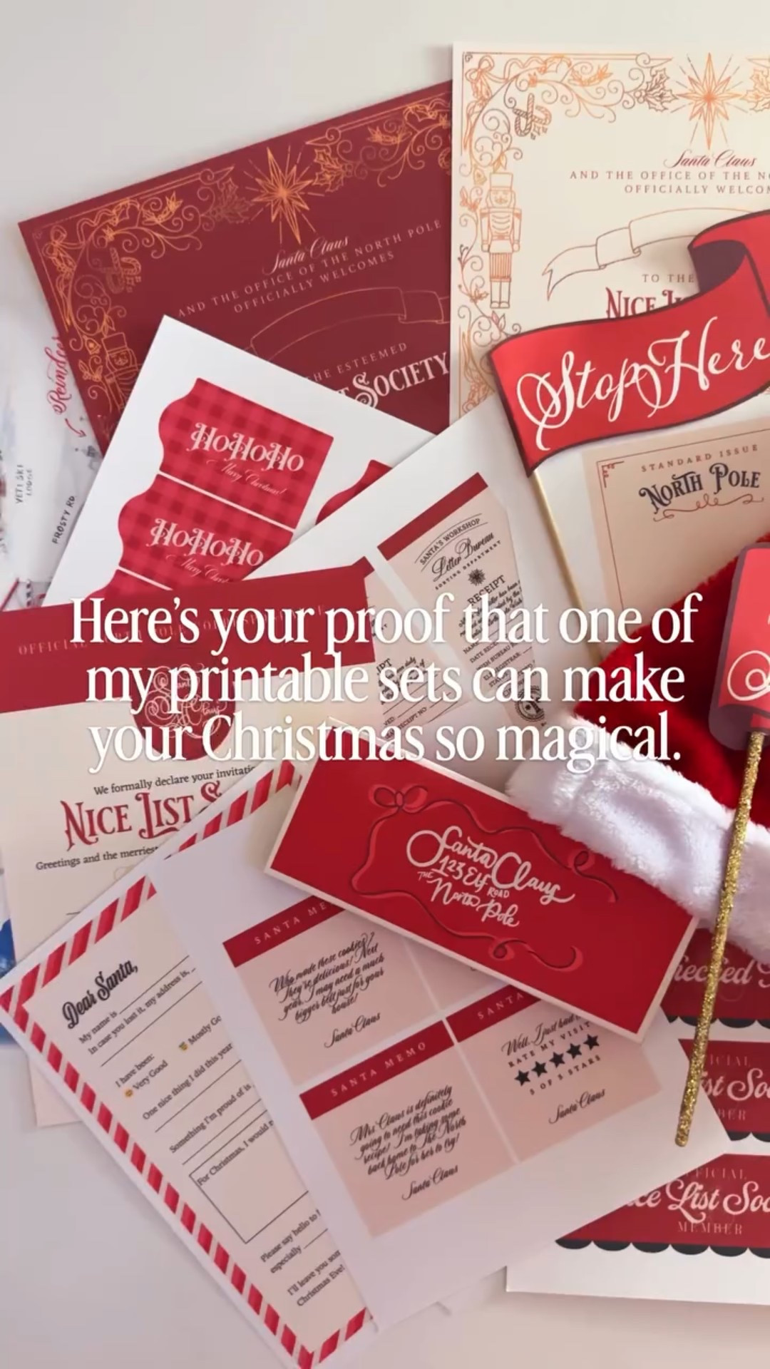 I thought of everything so you don’t have to.
This Santa traditions focused set has carried us through so many Christmas moments already — letters, notes, declarations, flags… all the tiny things that somehow end up meaning the most.

And the best part? It is truly all-in-one.
It makes Christmas magic doable on the days you’re tired, busy, behind, or just trying your best.
Print it → use it → magic happens.

Don’t give all the magic to that little elf. What about Santa!?

#LTKSeasonal #LTKHoliday #LTKmomlife