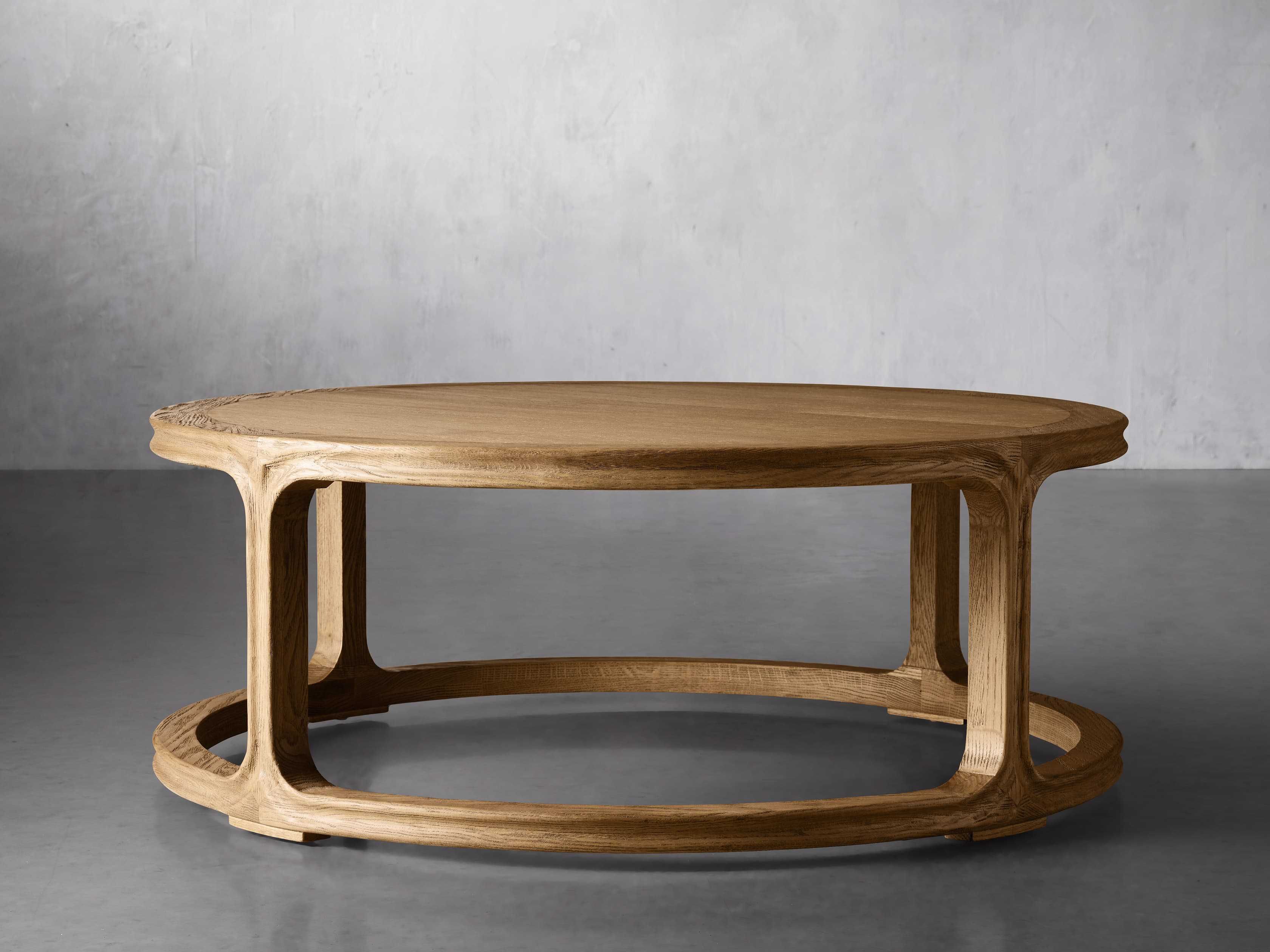 Bertogne Round Coffee Table | Arhaus