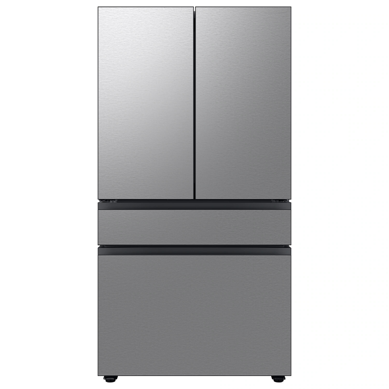 Samsung Bespoke Standard-Depth Inner Beverage Center 28.9-cu ft 4 -Door Smart Compatible French Door Refrigerator with Ice Maker with Water Dispenser | Lowe's