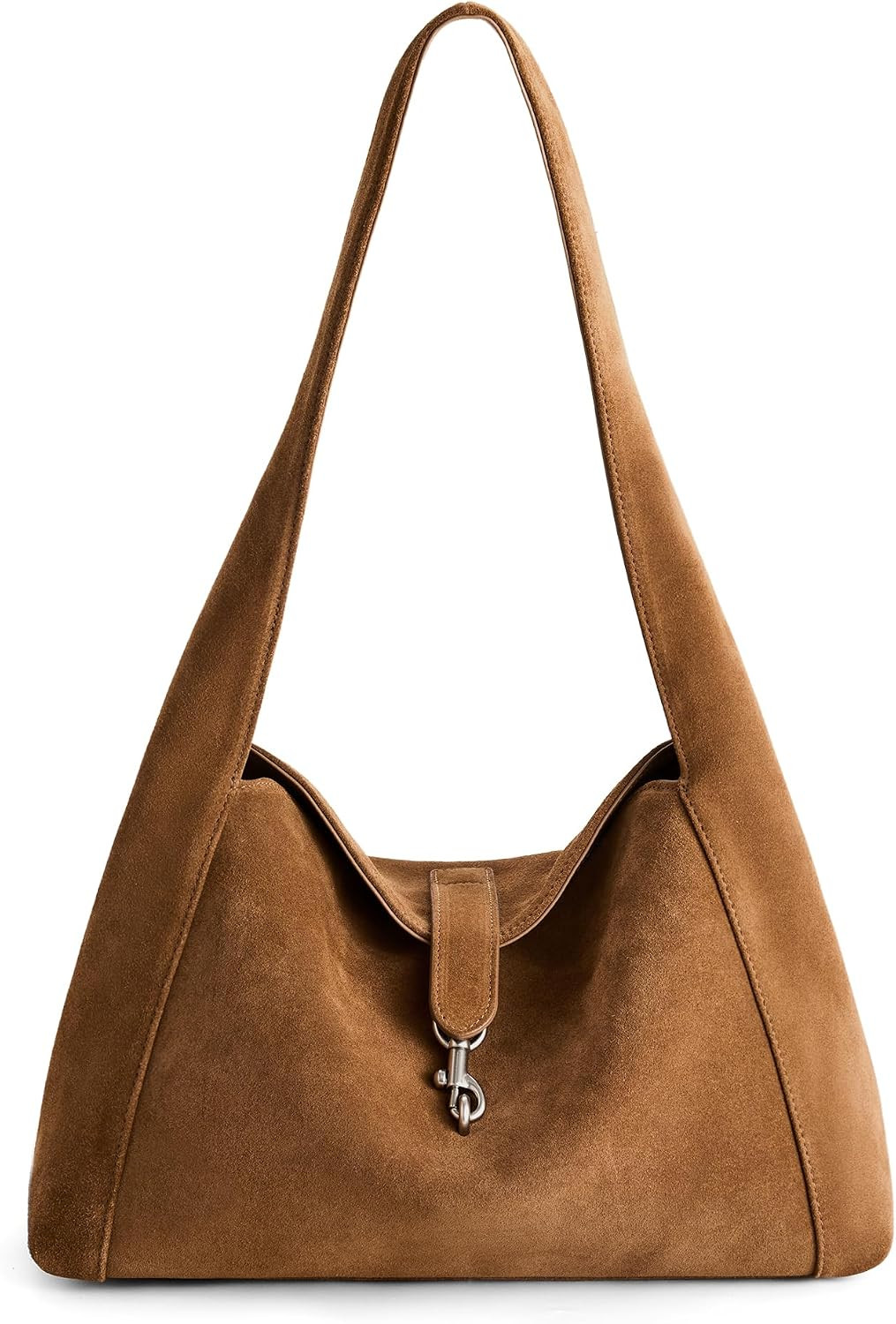 befen Genuine Leather Hobo Purses for Women, Soft Slouchy Shoulder Bags | Amazon (US)