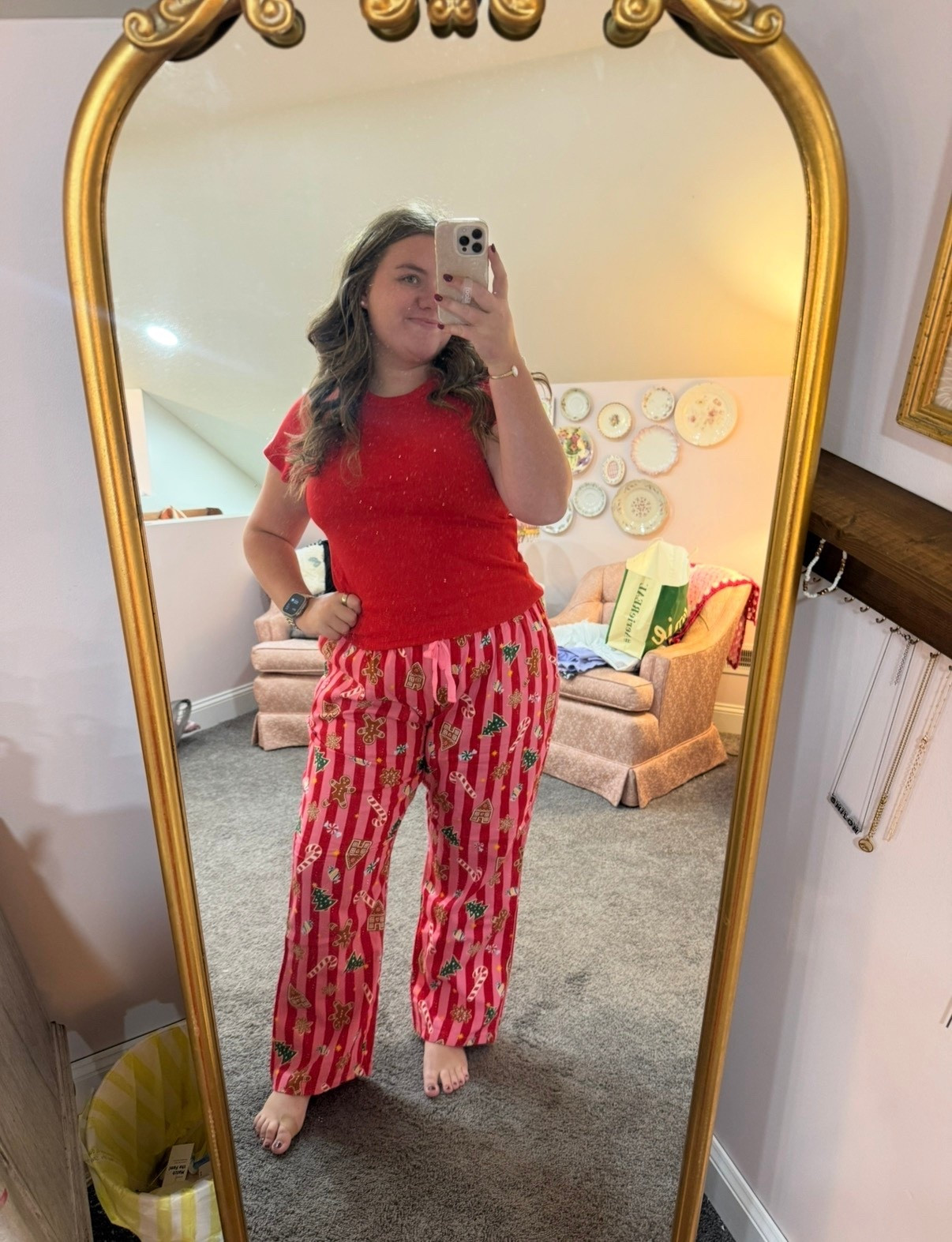 Off-duty uniform ❤️ comfy, cute, and perfect for unwinding after a long day! 

These are the Cookie Flannel PJs, linked are ones similar!

#LTKdayinmylife #LTKselfcare #LTKootd