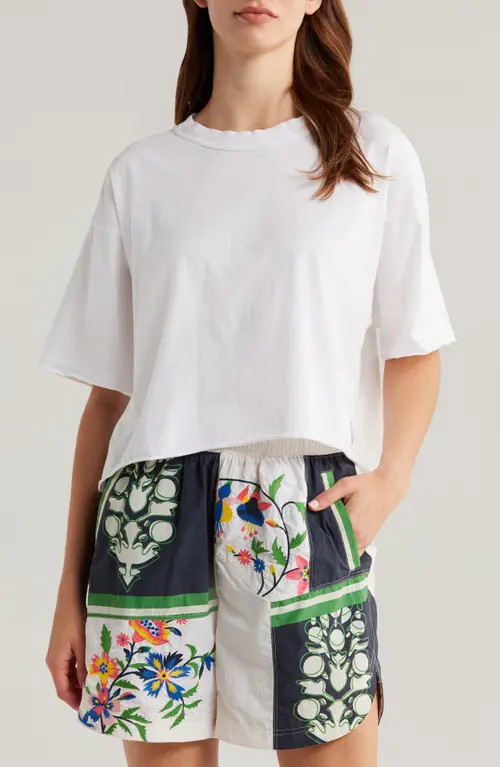 Free People FP Movement Inspire Tee in White at Nordstrom, Size X-Small | Nordstrom