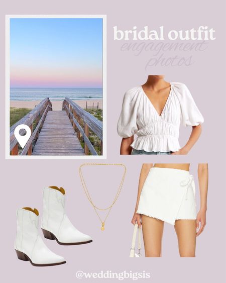 Bridal outfit idea! Perfect for engagement photos, bridal events, bridal showers, rehearsals, welcome dinners, and more!

Engagement photo outfit idea, all white outfit, wedding outfit inspiration, bride to be, bridal outfits, bridal looks, white dress, white pants, white look, white top, bridal accessories, bridal style, wedding fashion, affordable outfit

#LTKTravel #LTKWedding #LTKFestival