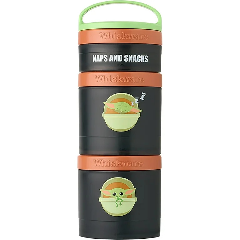 Whiskware Star Wars Stackable Snack Pack Containers - Naps & Snacks | Walmart (US)