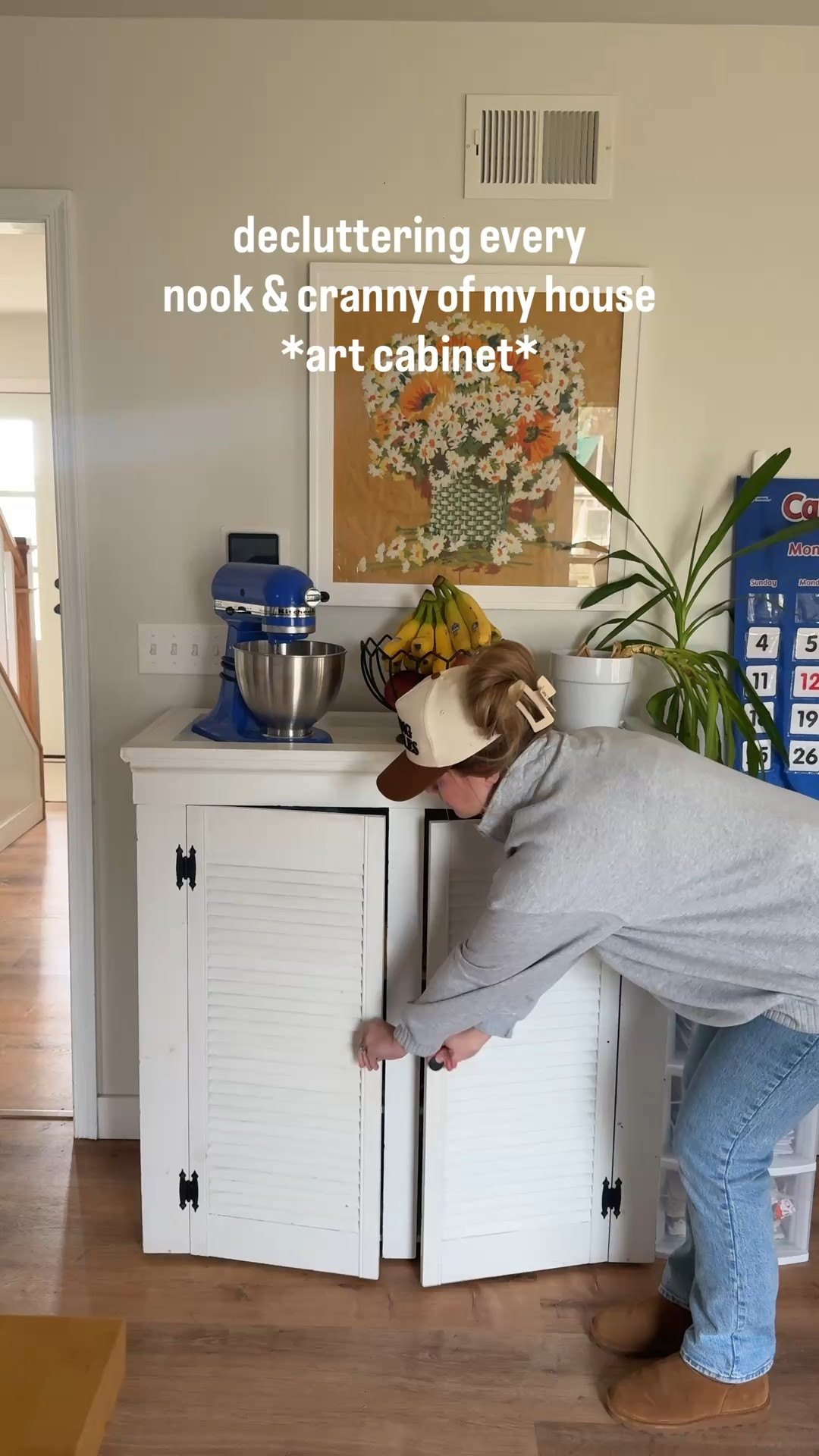 Art cabinet organization 

#LTKmomlife #LTKHome