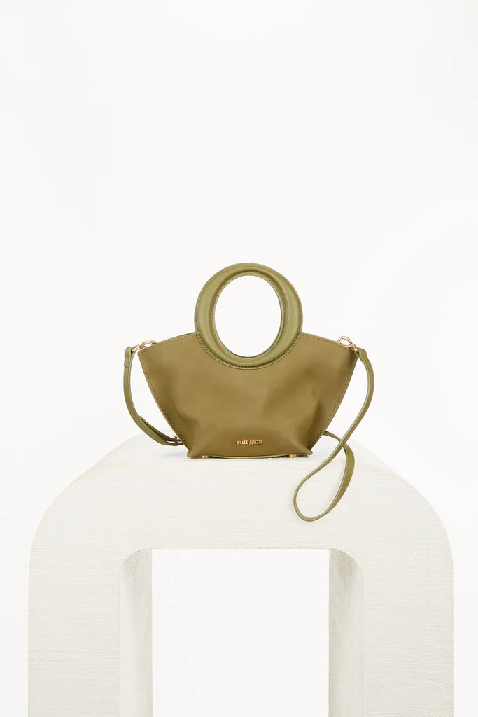 ANSEL MINI CROSSBODY BAG - OLIVE | Cult Gaia - US