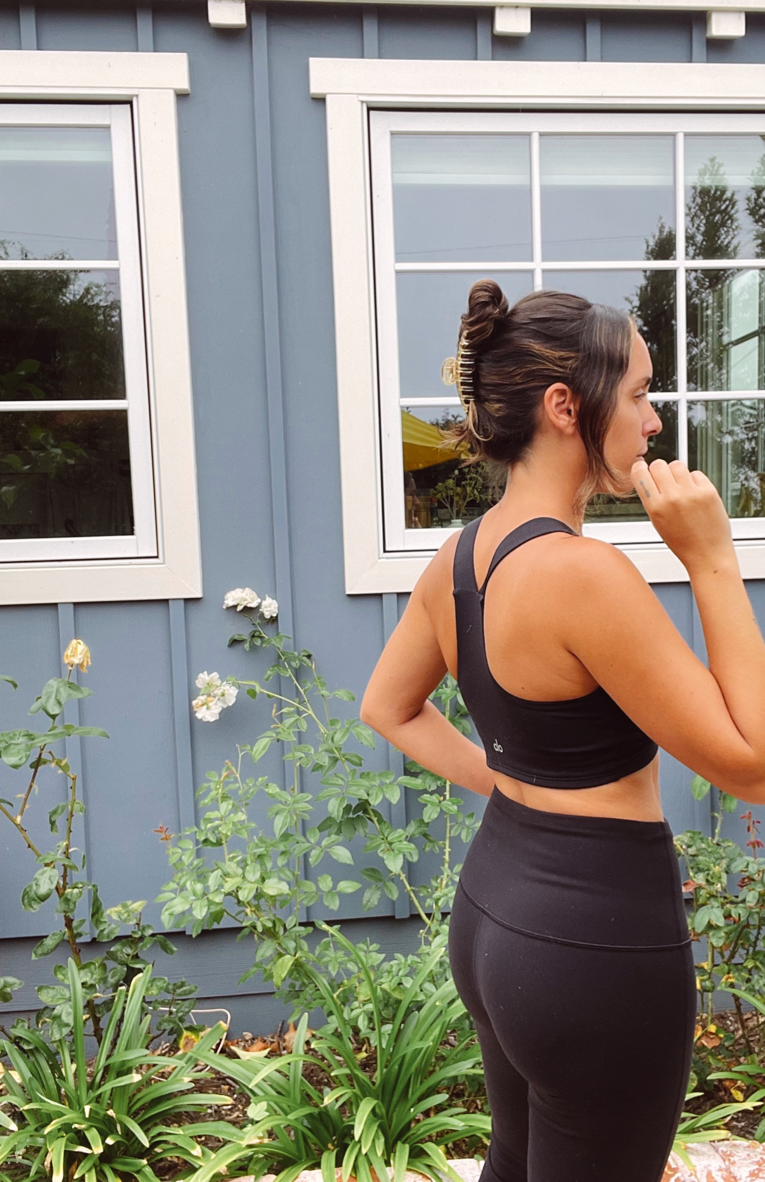 All black workout fit 

Fall workout inspo, Fall outfit, OOTD, workout, fitness, alo yoga, athleisure 

#LTKGiftGuide #LTKstyletip #LTKfitness
