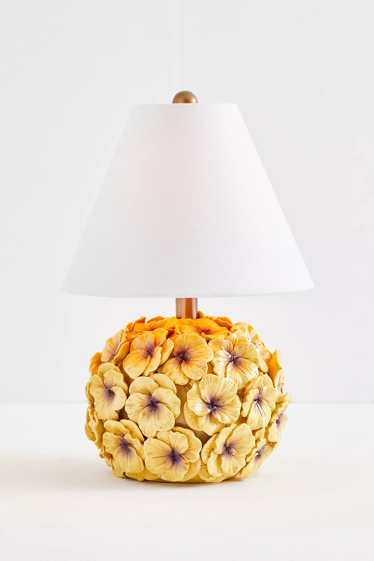 Aster Pansy Table Lamp | Anthropologie (US)