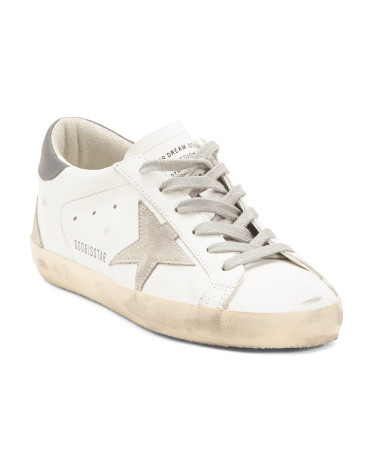 Made In Italy Leather Sneakers | TJ Maxx