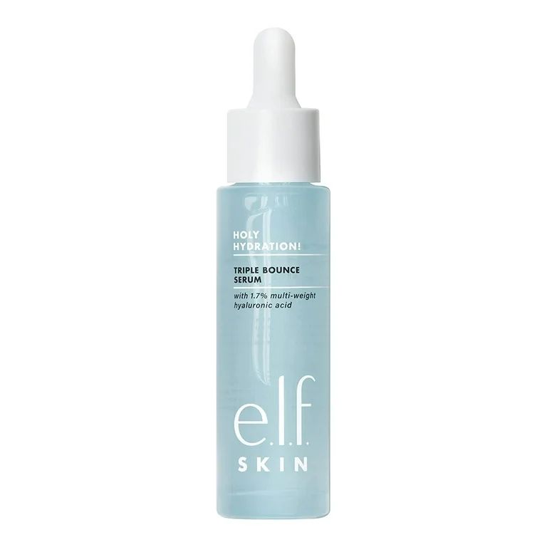 e.l.f. SKIN Holy Hydration! Triple Bounce Serum, 1.0 fl oz | Walmart (US)