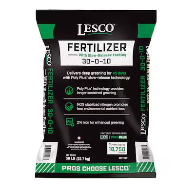 Lesco  50-lb 18750-sq ft 30-0-10 All-purpose Fertilizer | Lowe's