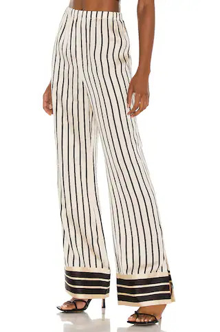 L'Academie The Rosie Pant in Multi Stripe from Revolve.com | Revolve Clothing (Global)