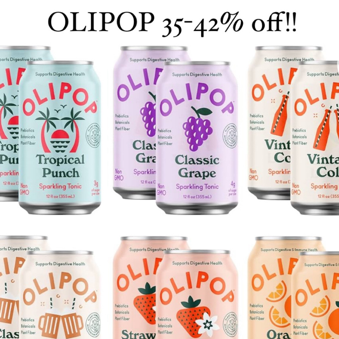 OLIPOP on major sale !!