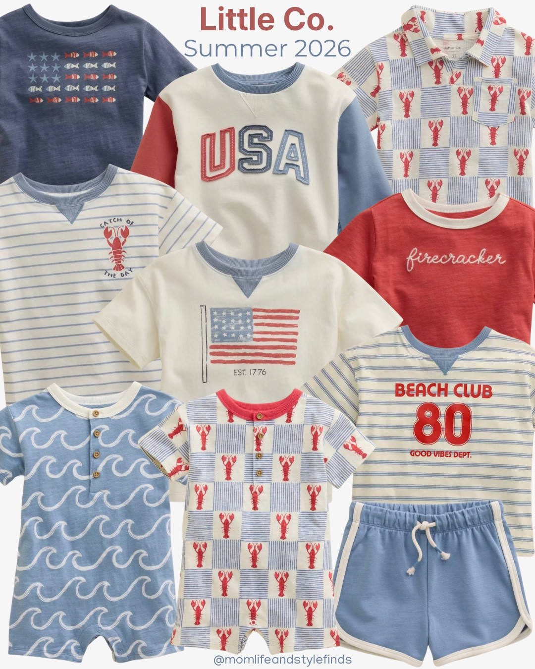 New summer outfits for your little ones! Available in baby, toddler, & kids sizes!

More from this collection  & different sizes linked below!

#kohlsfinds #littleco #toddlerclothes #toddlerstyle #babysummerclothes #redwhiteandblue #fourthofjuly #4thofjulyoutfits

#LTKBaby #LTKKids #LTKSeasonal