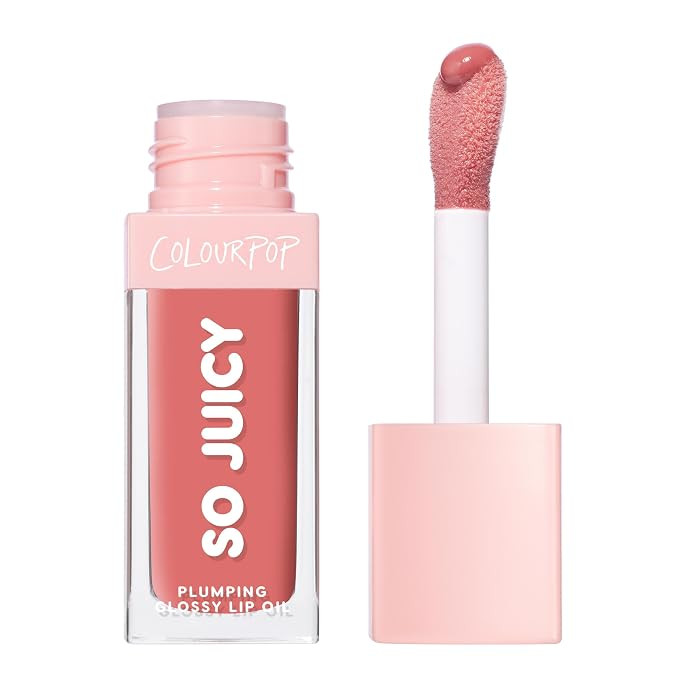 ColourPop So Juicy Plumping Glossy Lip Oil - Hydrating & Plumping Lip Oil with a Sheer Wash of No... | Amazon (US)