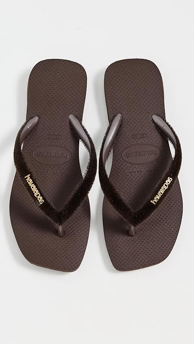 Havaianas Women's Slim Square Plush Sandals | Amazon (US)