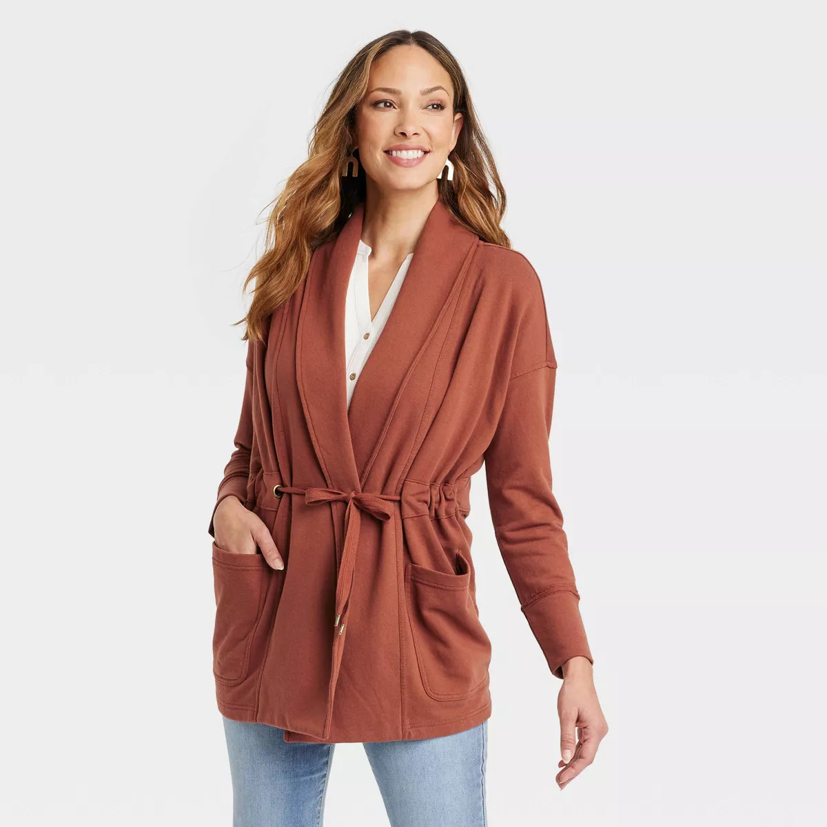 Women's Drape Front Jacket - Knox Rose™ | Target