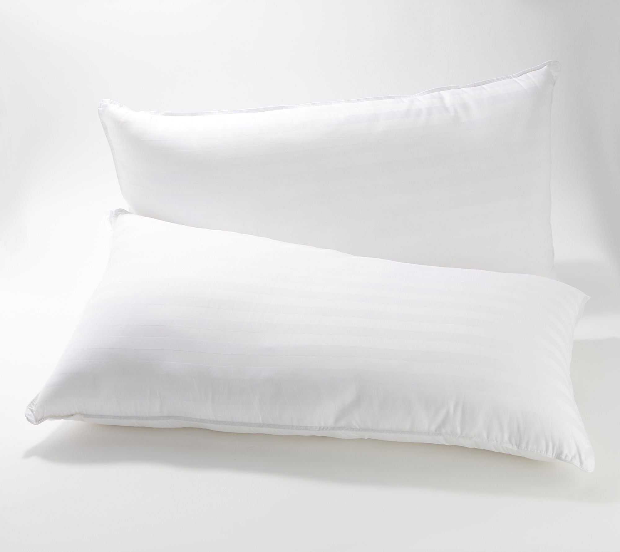 Northern Nights Set of 2 King Hotel Luxury Plush or Firm Gel Pillows | QVC