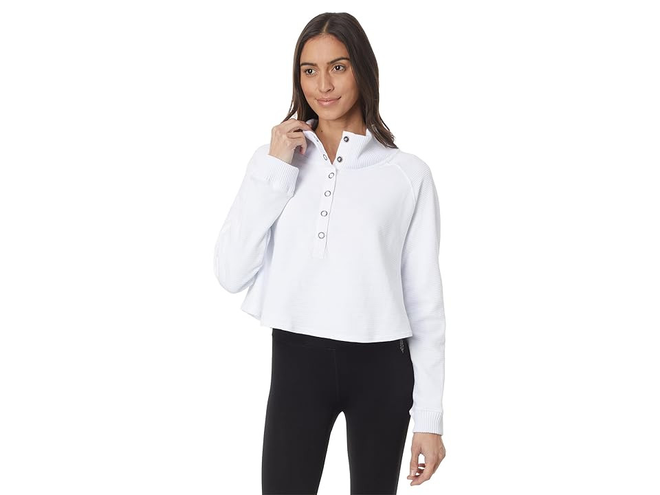 FP Movement So Fly Henley Layer Coddy Women's Coat White : XL (Women's 16), Polyester | Zappos