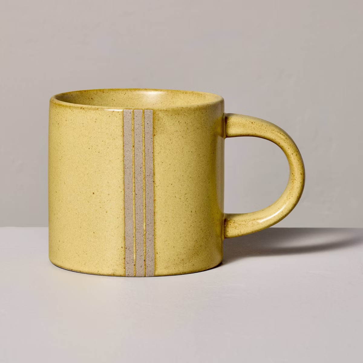 15oz Triple Stripe Stoneware Mug -  Hearth & Hand™ with Magnolia | Target
