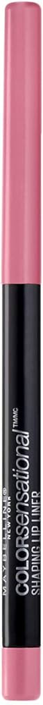 Maybelline Color Sensational Shaping Lip Liner with Self-Sharpening Tip, Palest Pink, Pale Pink, ... | Amazon (US)