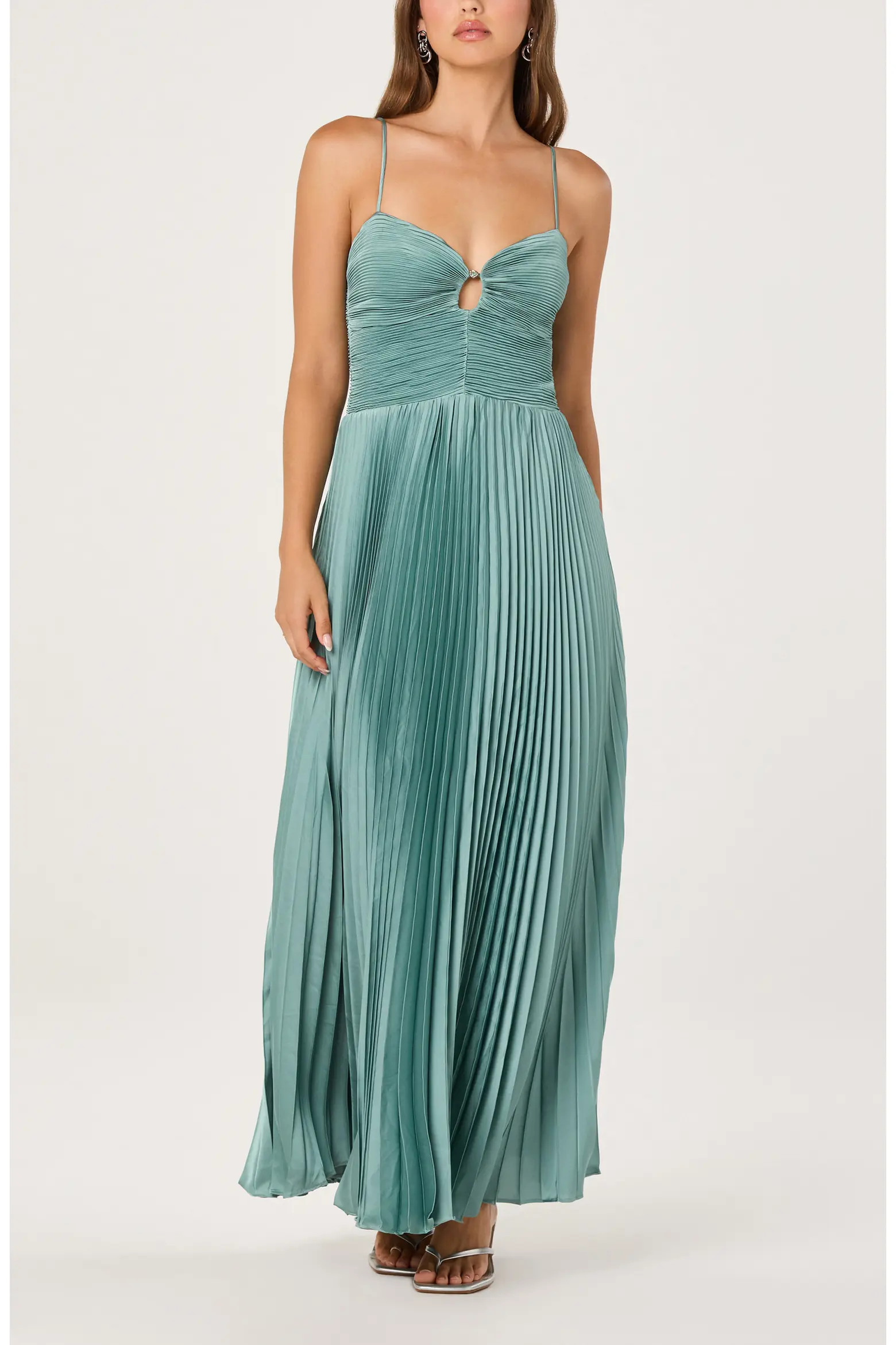 Alaia Pleat Evening Gown (Women) | Nordstrom | Nordstrom