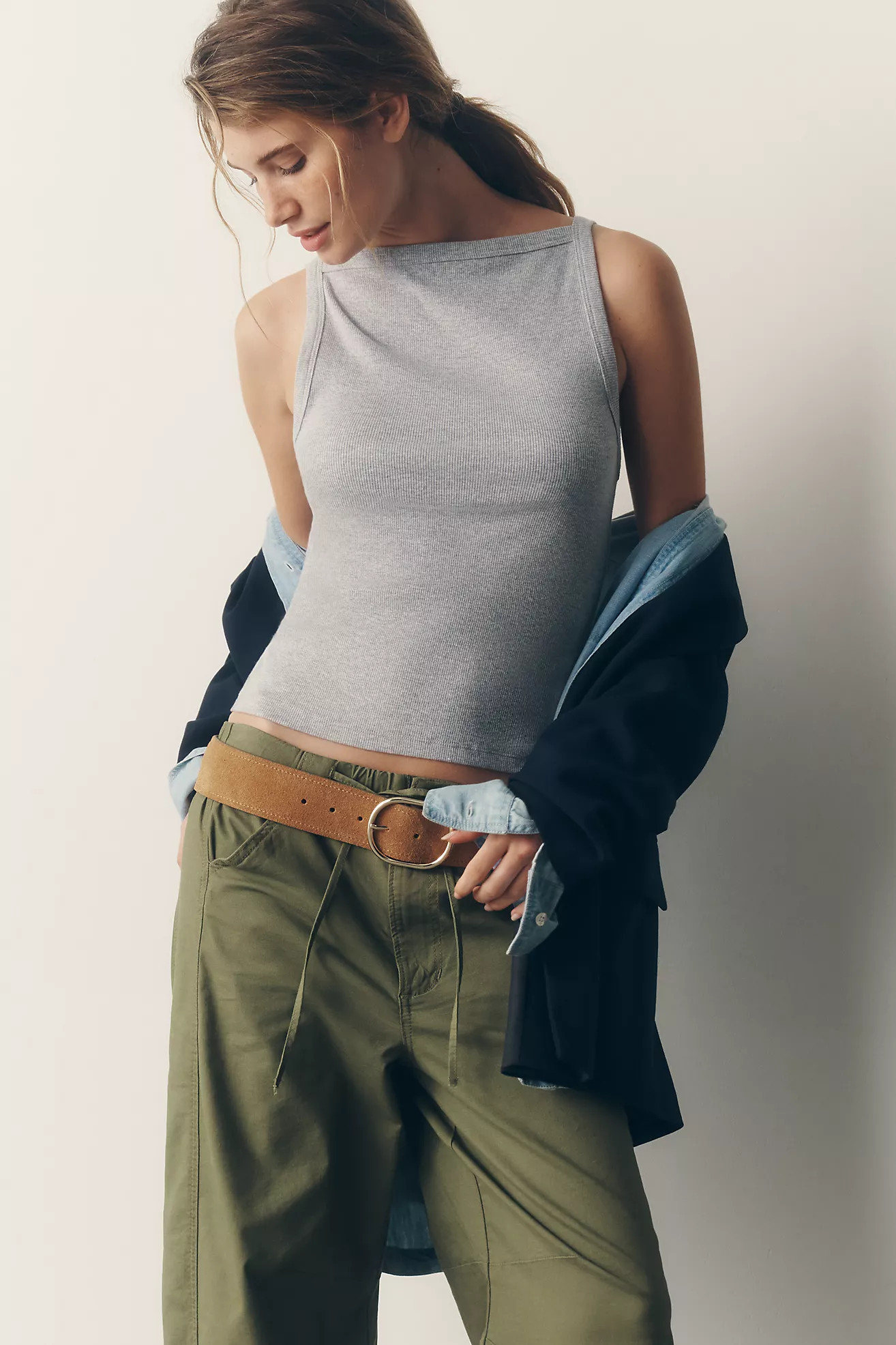 Maeve Boat-Neck Tank | Anthropologie (US)