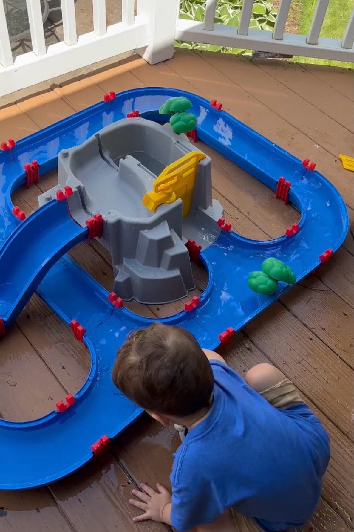 A water toy so fun you might be able to pull up a lawn chair and relax a little! 