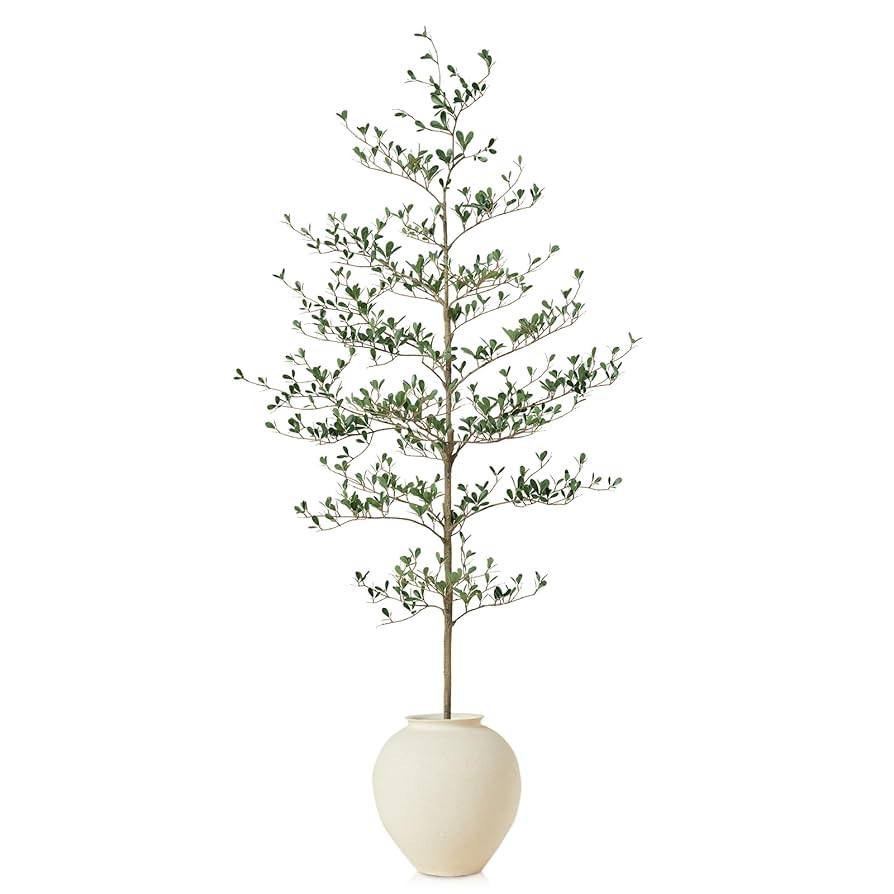 Artificial Black Olive Tree 6ft - Shady Lady UV Resistant Faux Olive Trees Indoor Outdoor Decor -... | Amazon (US)