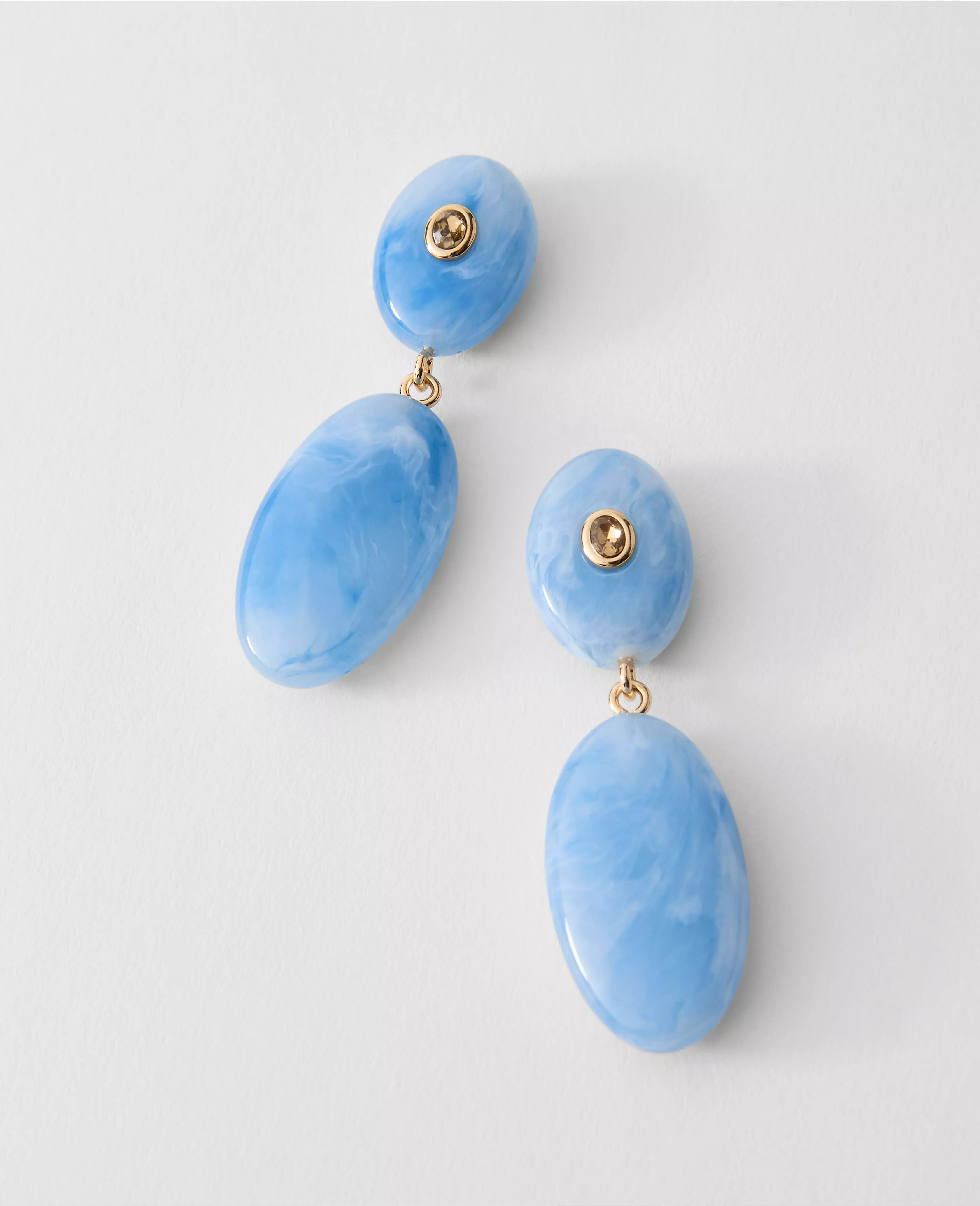 Double Stone Drop Earrings | Ann Taylor