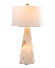 30in Alabaster Table Lamp | Marshalls