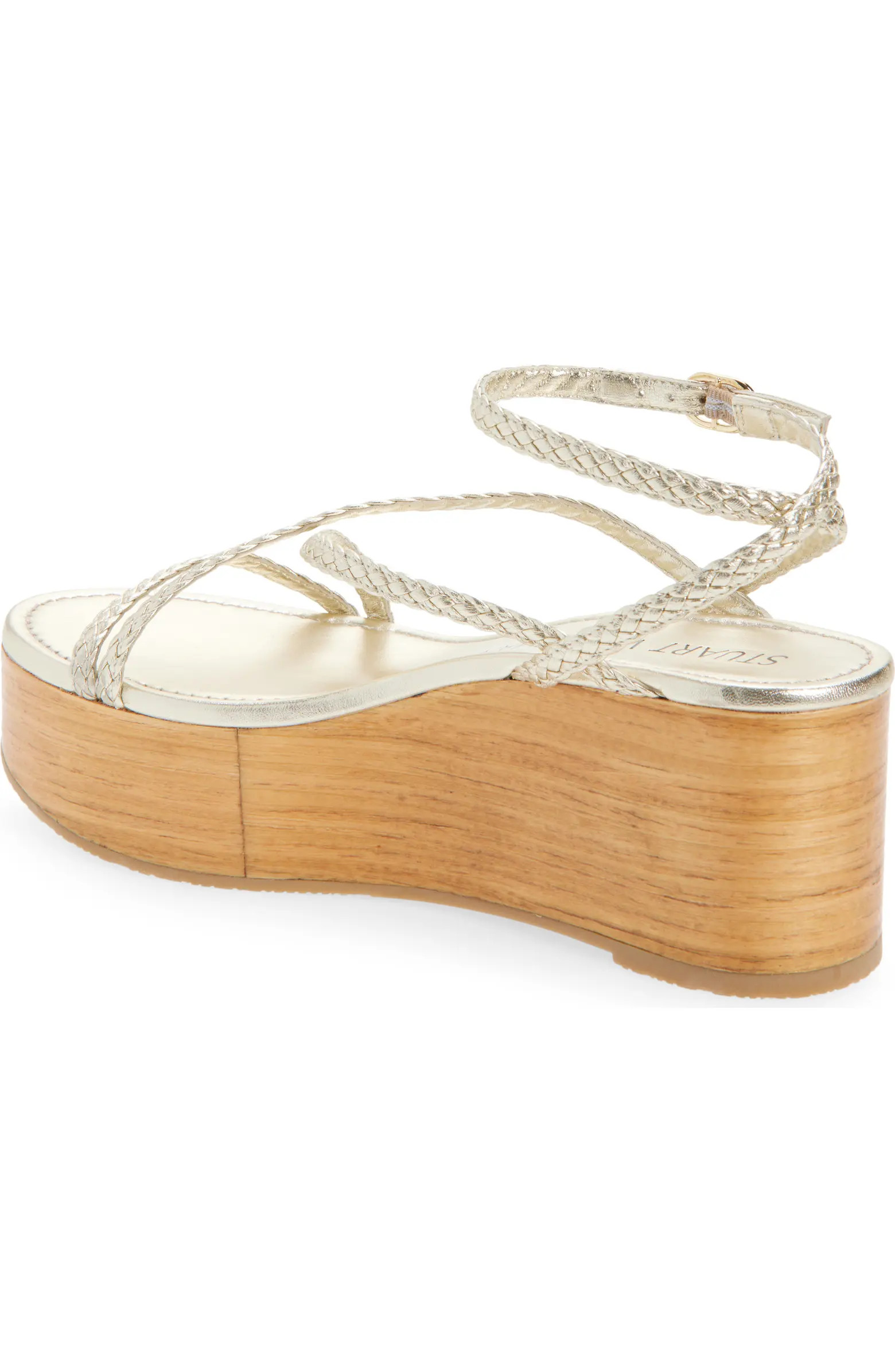 Stuart Weitzman Wovette Wedge Sandal (Women) | Nordstromrack | Nordstrom Rack