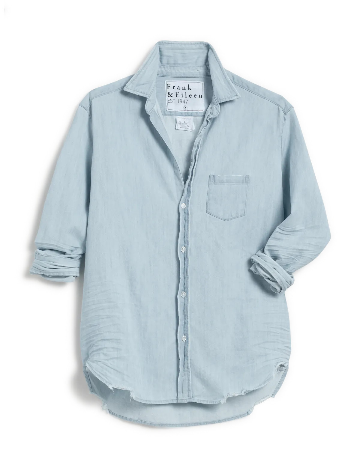 EILEEN Classic Blue Tattered Wash, Famous Denim | Frank & Eileen | Frank & Eileen