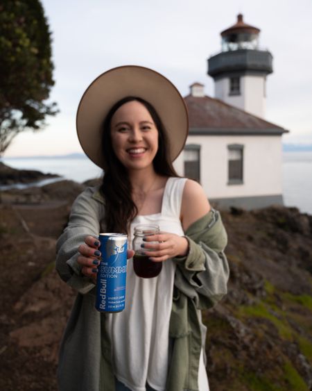 #TargetPartner Say hello to a refreshing summer drink for picnics ☀️ RedBull’s new limited edition Juneberry was made for this season. One of my travel essentials! Bring it on your next summer getaway, pool day, or beach trip 🌊 
#LTKfind #Target

#RedBullUSA #GivesYouWiiings

#LTKtravel #LTKunder50